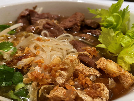 BRAISED BEEF BOAT NOODLES SOUP
