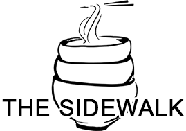 The Sidewalk logo white